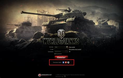 wot eu iniciar sesión.